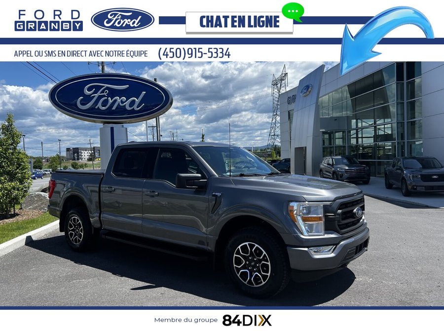 Ford F-150 XLT cabine SuperCrew 4RM caisse de 5,5 pi 2022