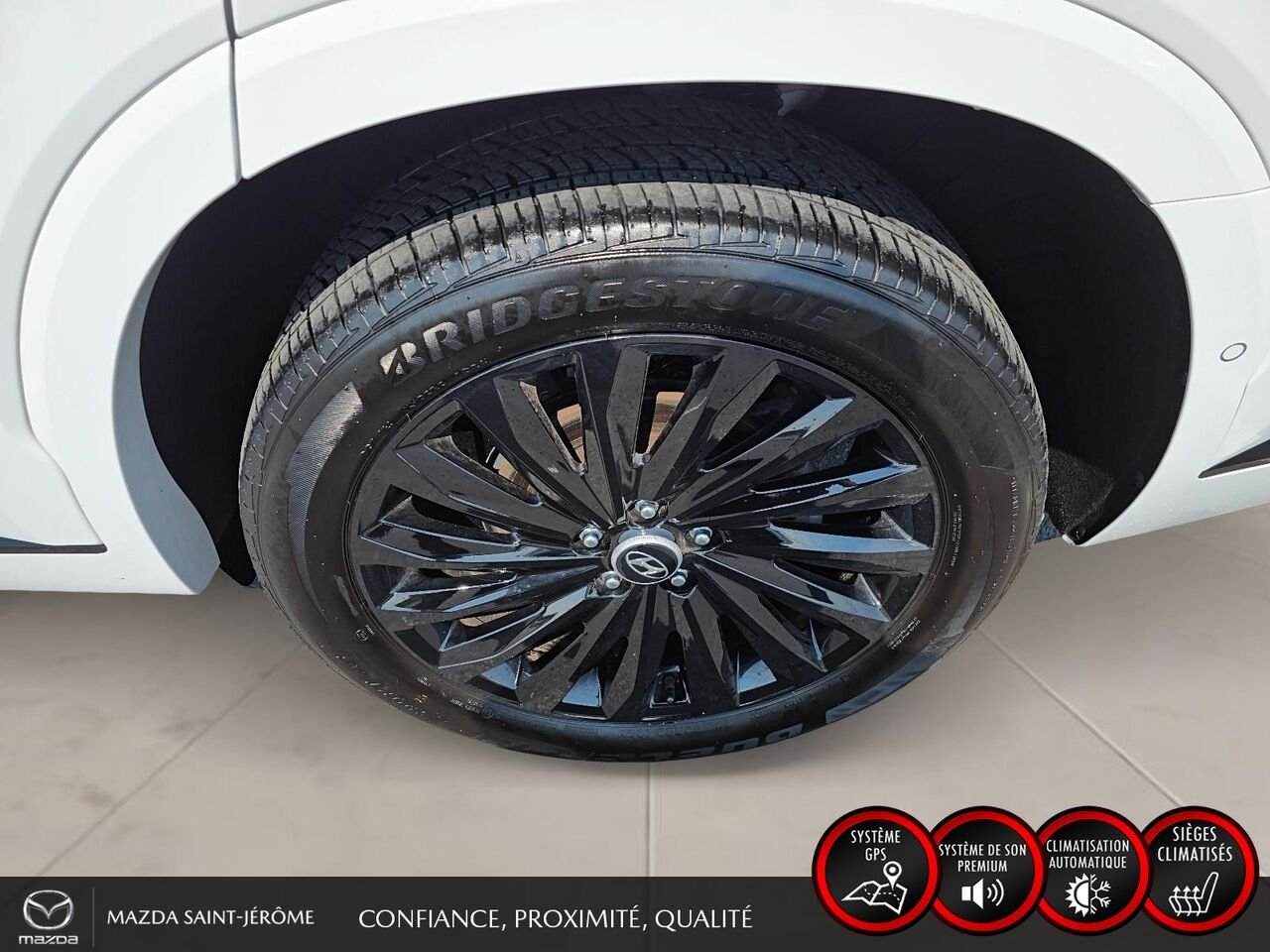 2025 Hyundai Palisade Ultimate Calligraphy édition Nuit TI 7 places White Saint-Jérôme - photo #10