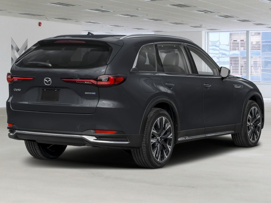 MAZDA CX-90 hybride rechargeable GT TI 2026 Noir de jais mica