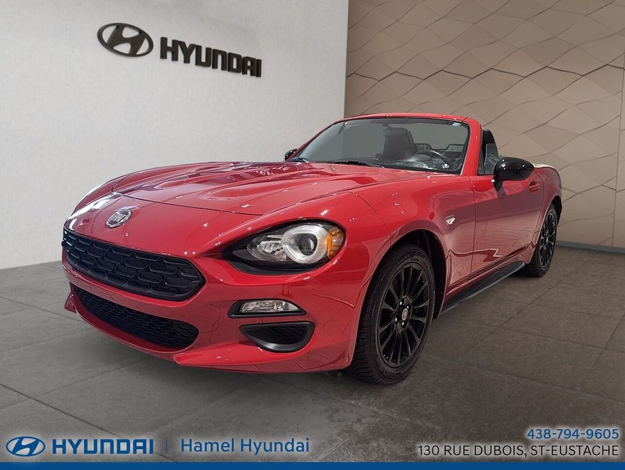 FIAT 124 Spider 2017 2017 Rouge