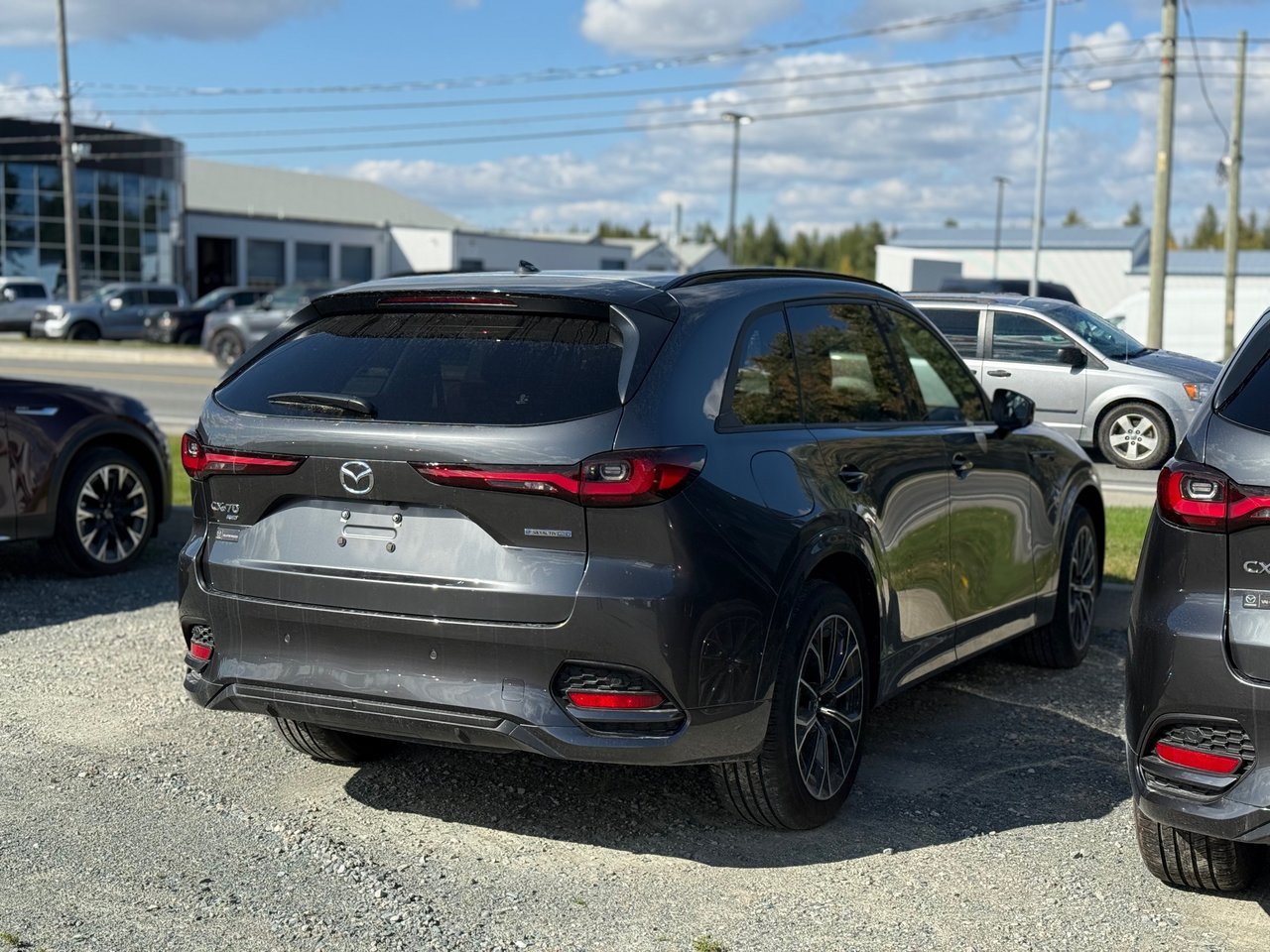 2025 MAZDA CX-70 PHEV Machine Grey Metallic Val-d'Or - photo #2