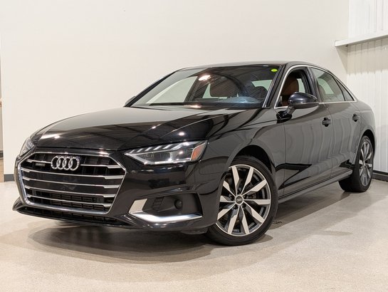 2021 Audi A4 Sedan Black