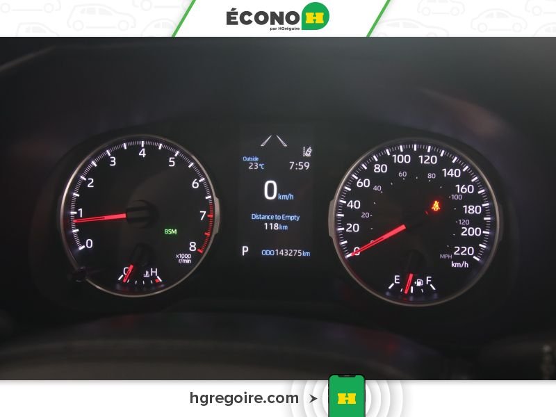 Toyota Rav 4 820743 | LE AWD A/C GR ÉLECT MAGS CAM RECUL BLUETOOTH 2019 Blanc Laval - photo #12
