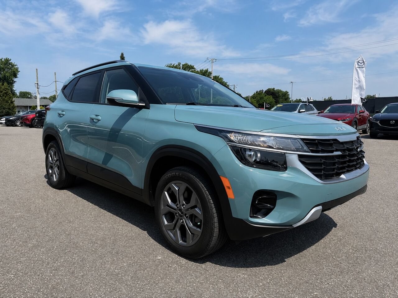 Kia Seltos LX 2024 Bleu Châteauguay - photo #3