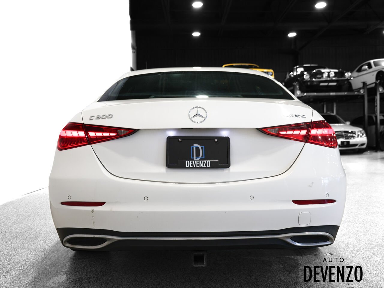 Mercedes-Benz Classe-C 2023 Blanc Saint-Eustache - photo #3