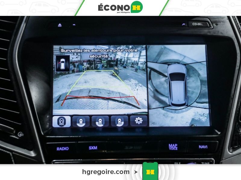 Hyundai Santa Fe 725320 | Ultimate AWD AUTO AC UIR TOIT NAV MAGS CAM RECULE 2018 Blanc Laval - photo #14