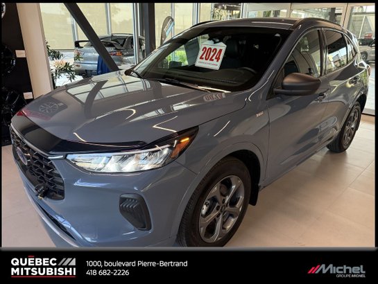 2024 Ford Escape ST-Line AWD, Hybride, Volant chauffant Blue