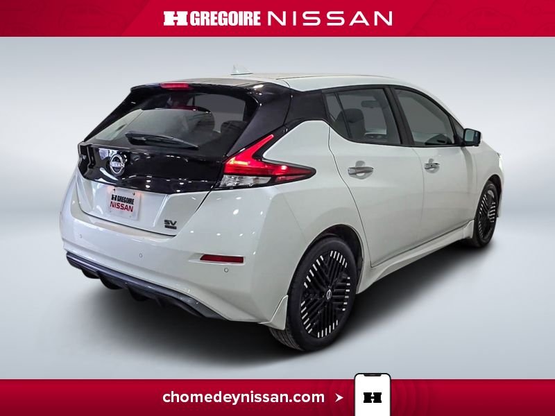 2023 Nissan Leaf White Laval - photo #8