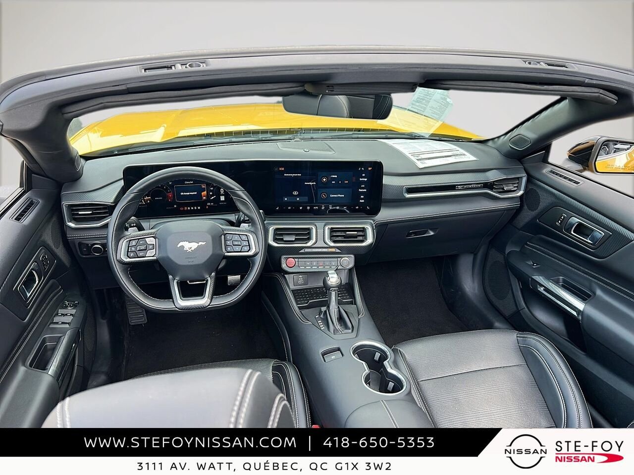 2024 Ford Mustang Yellow Ste-Foy - photo #12