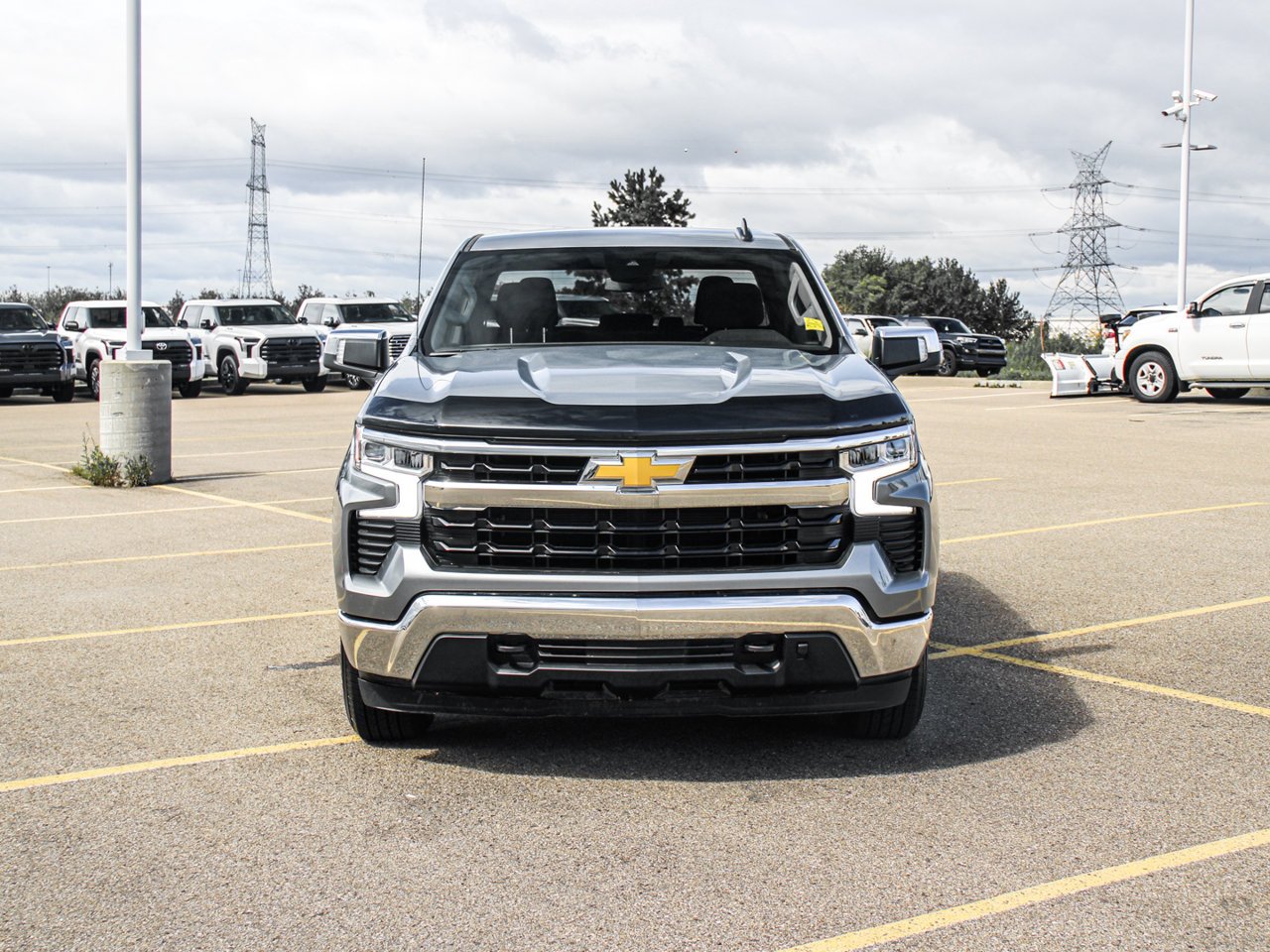 2023 Chevrolet Silverado 1500 4WD Crew Cab 147 LT Grey Sherwood Park - photo #2