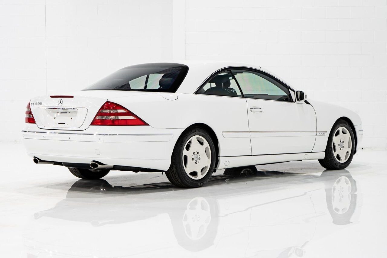 2001 Mercedes-Benz CL600 V12 over $120,000 original MSRP White Montreal - photo #30
