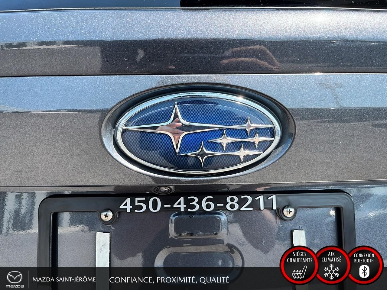 Subaru Crosstrek hybride rechargeable 2023 Gris Saint-Jérôme - photo #7
