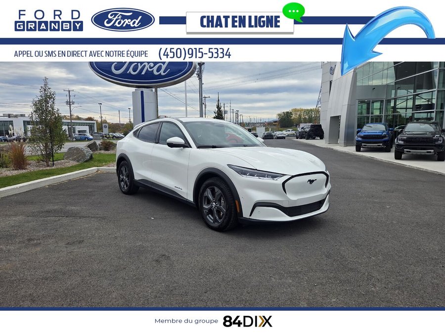 Ford Mustang Mach-E Sélect TI 2022 Blanc