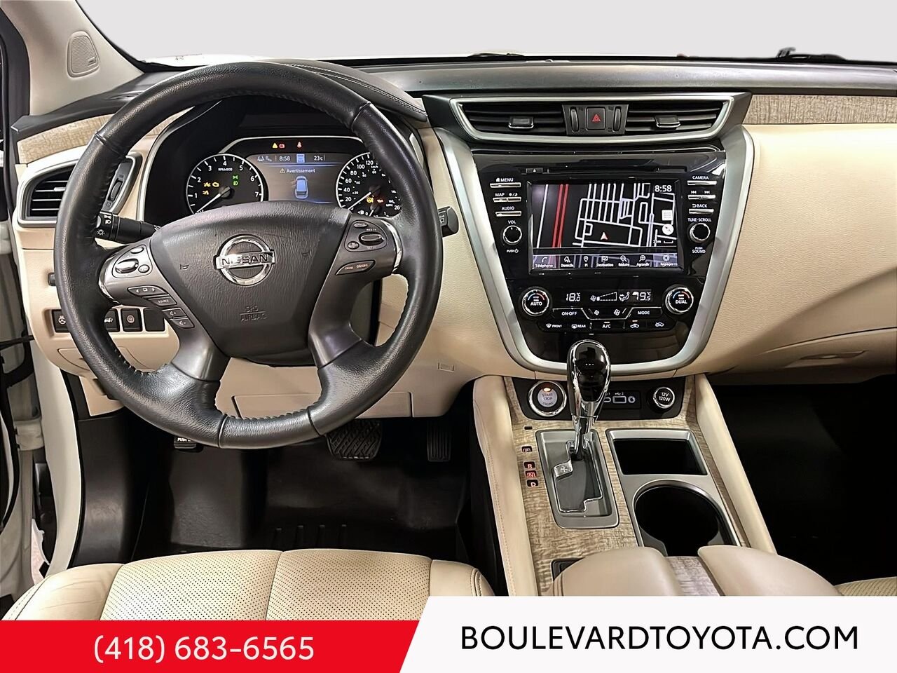 Nissan Murano 100150A-8 | SL 2022 Blanc Québec - photo #18