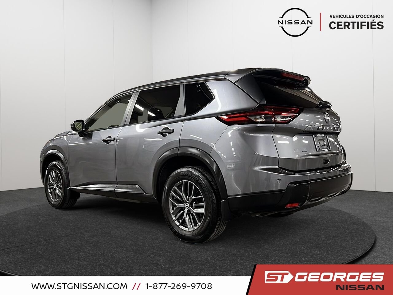 Nissan Rogue 2024 Gris Saint-Georges - photo #3