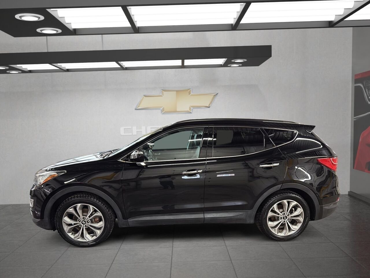 2016 HYUNDAI SANTA FE SPORT PREMIUM + GARANTIE PROLONGE + 1-2-3 CHANCES AU CREDIT Black Saint-Hyacinthe - photo #4