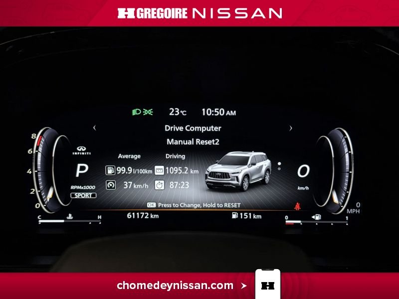 2023 Infiniti QX60 White Laval - photo #20