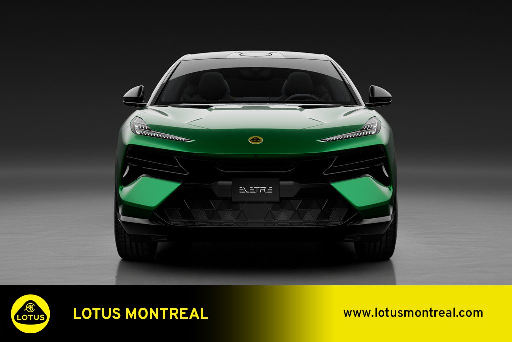 Lotus Eletre *MAINTENANT DISPONIBLE* Touring 2026 Vert Kirkland - photo #1