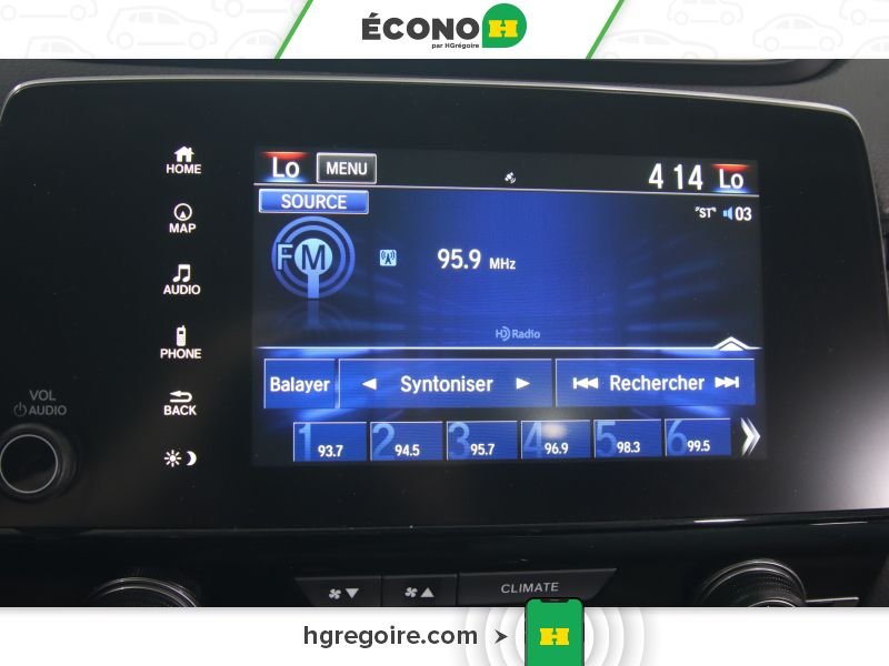Honda CRV 821256 | TOURING AWD A/C CUIR TOIT MAGS 2018 Noir Laval - photo #9