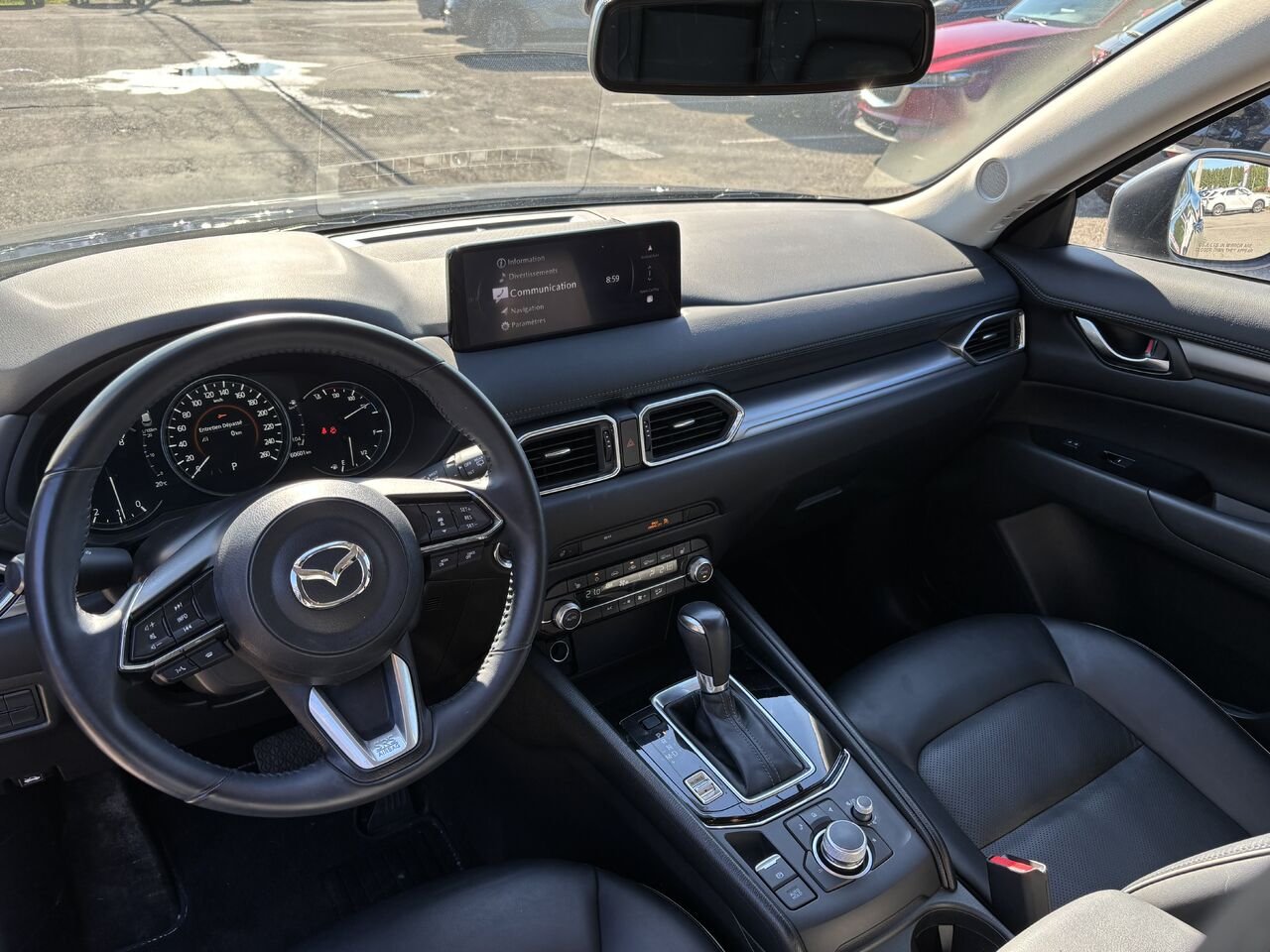 MAZDA CX-5 GS TI sans désactivation de cylindres 2024 Bleu Montmagny - photo #12
