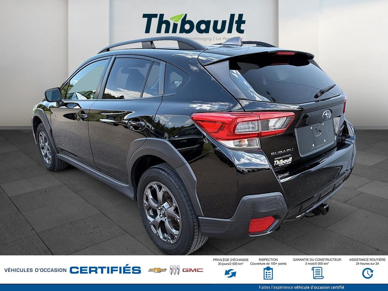 2021 SUBARU CROSSTREK Outdoor CVT Grey Montmagny - photo #3
