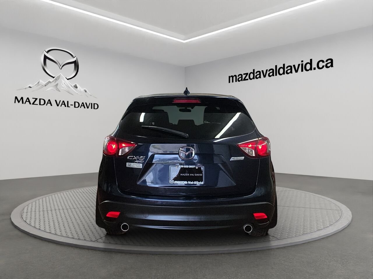 2016 Mazda CX-5 Traction intégrale, 4 portes, boîte automatique, GS, Toit ouvrant, commande audio au volant, Blue Val-David - photo #20