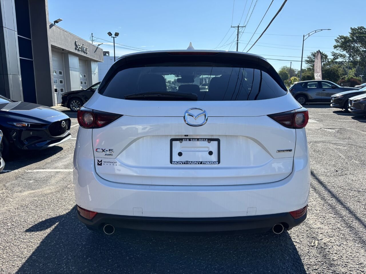 Mazda CX-5 GS TI 2021 Blanc Montmagny - photo #5
