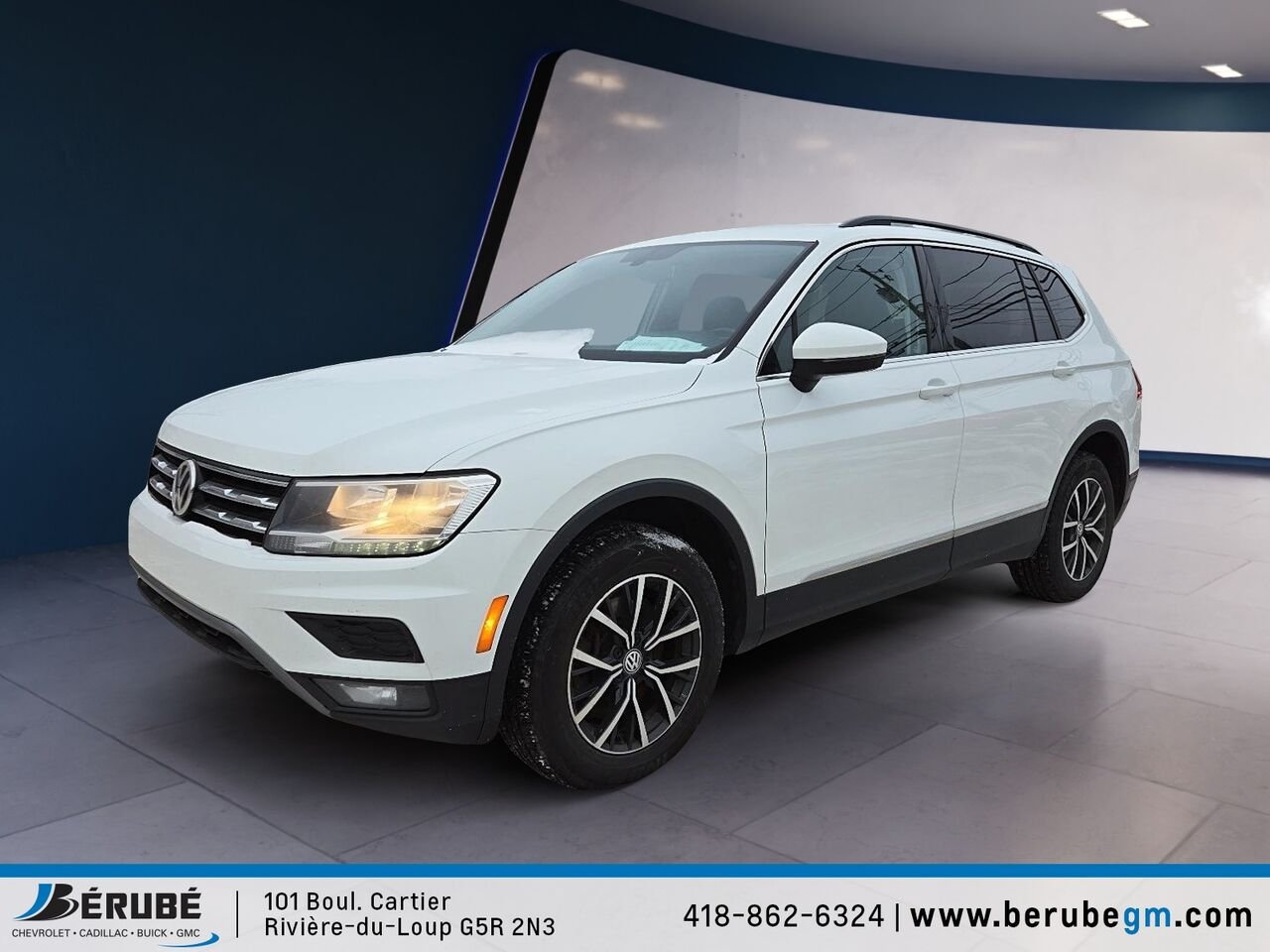 Volkswagen TIGUAN Confort Line 2019 Blanc Rivière-du-Loup - photo #0