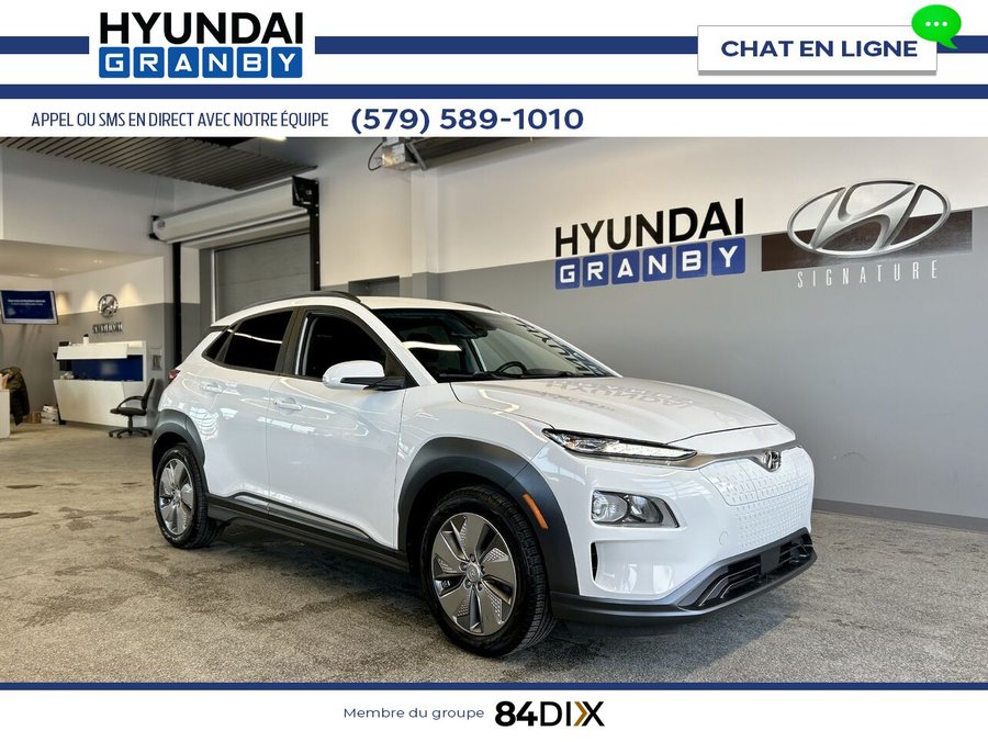 2021 Hyundai Kona Electric 2021 White