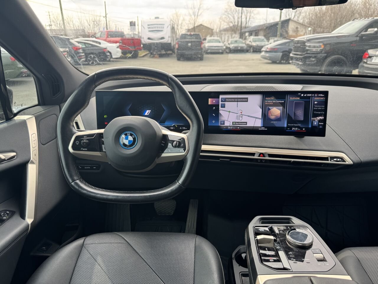 BMW iX 2023 Noir Granby - photo #12