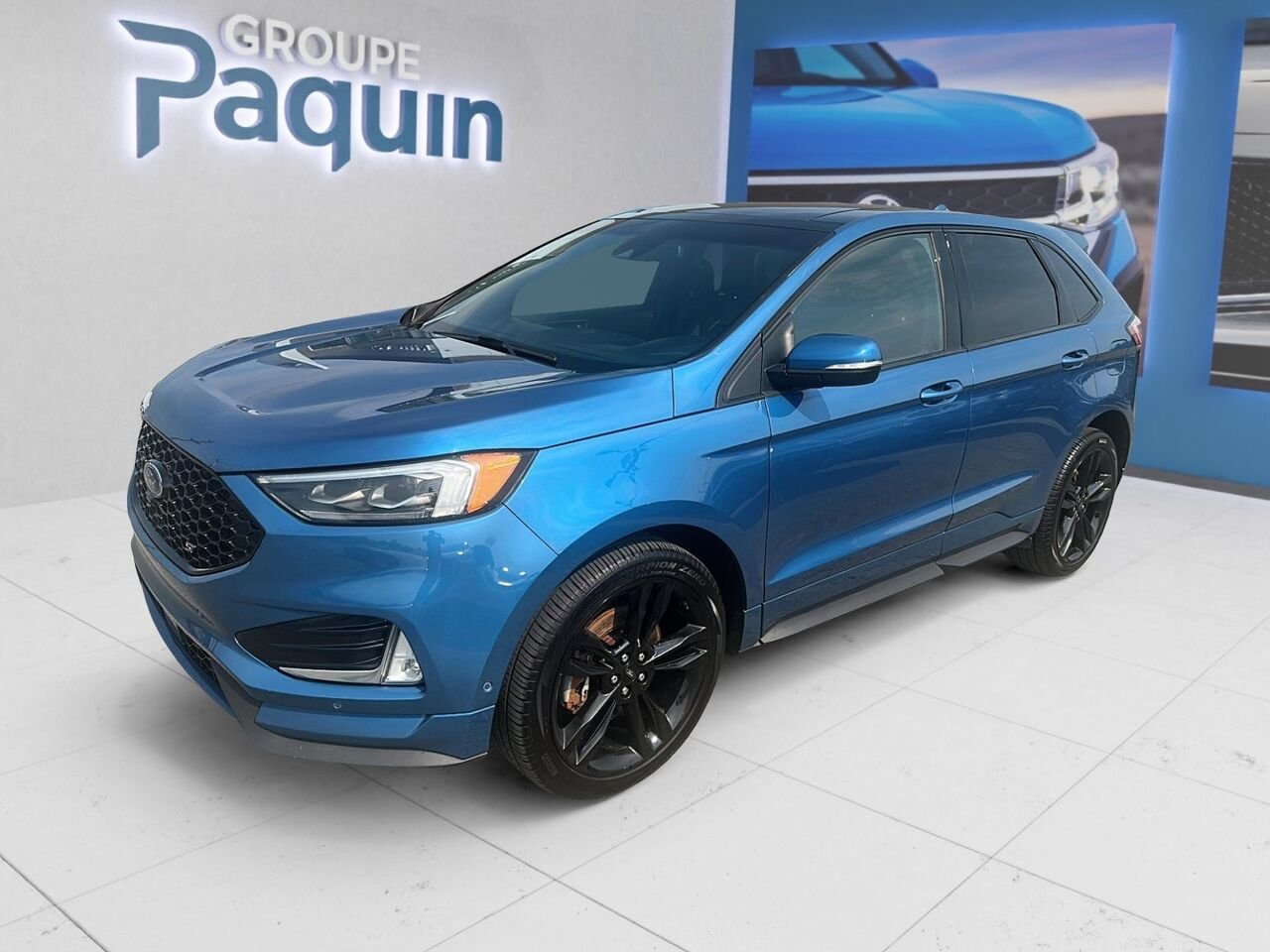 Ford Edge 2020 Bleu Rouyn-Noranda - photo #0