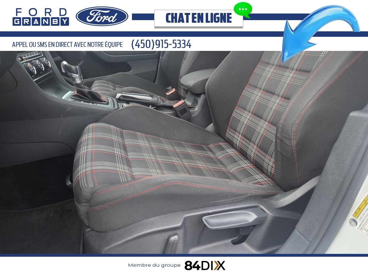 2016 Volkswagen Golf GTI White Granby - photo #18