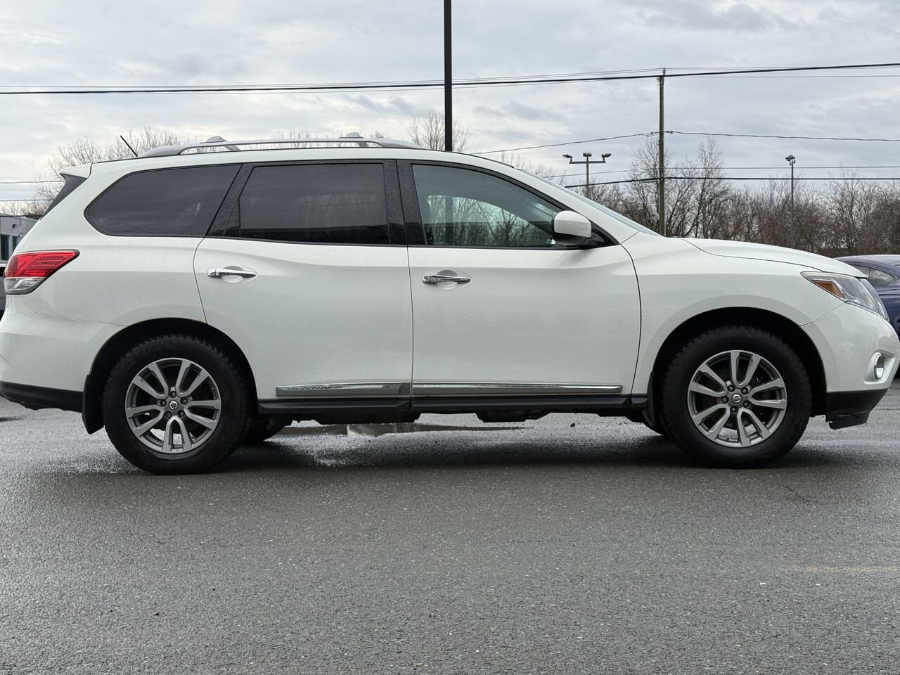 2014 Nissan Pathfinder AWD White Granby - photo #8