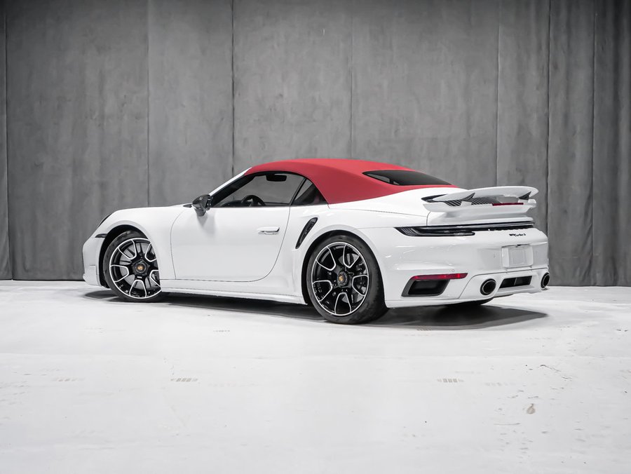 2021 Porsche 911 TURBO S White
