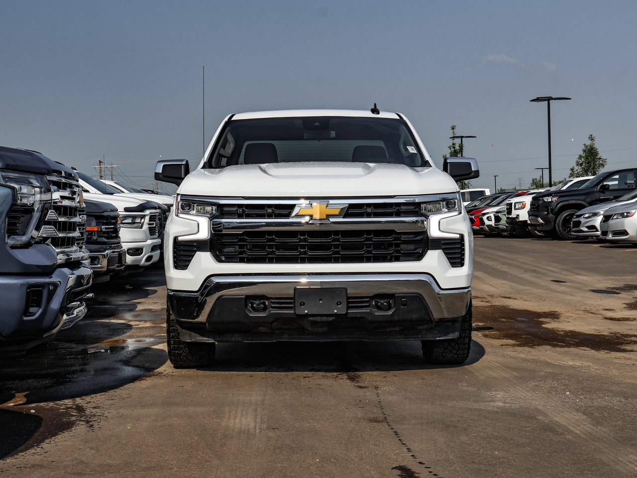 2024 Chevrolet Silverado 1500 4WD Crew Cab 147 LT White Sherwood Park - photo #2