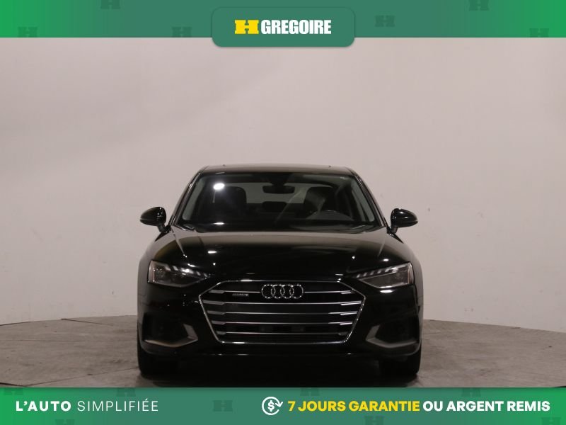 Audi A4 2020 Noir Blainville - photo #1