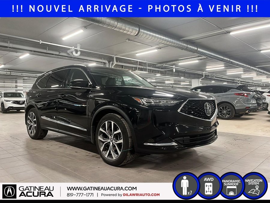 Acura MDX *** UN PROPRIO + CLEAN CARFAX *** 2024 Noir