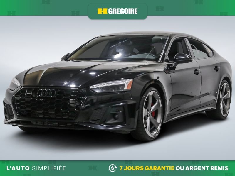 Audi A5 2023 Noir Laval - photo #2