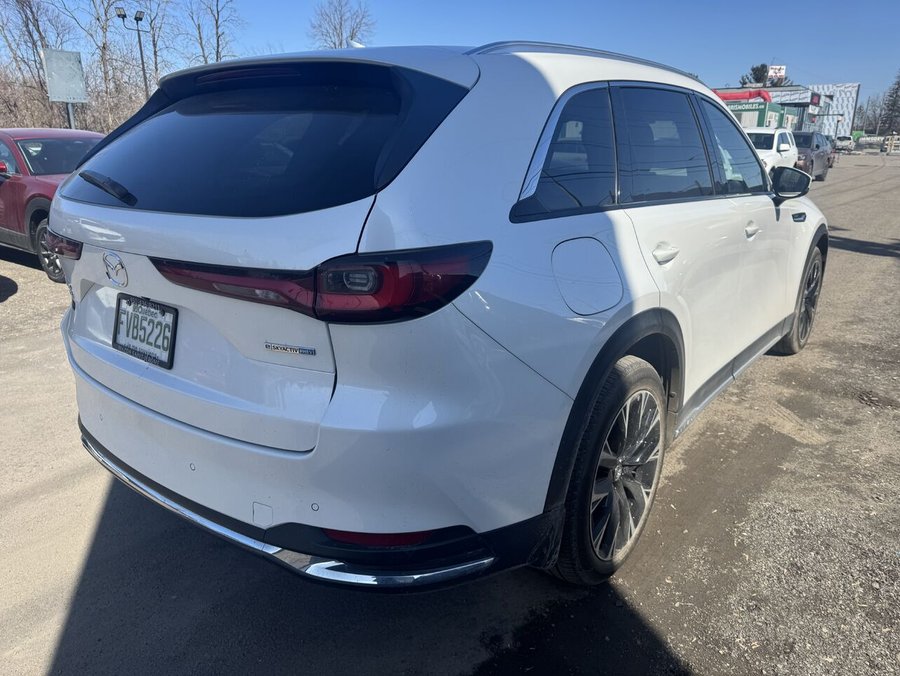 MAZDA CX-90 hybride rechargeable 2024 2024 Blanc rhodium métallisé