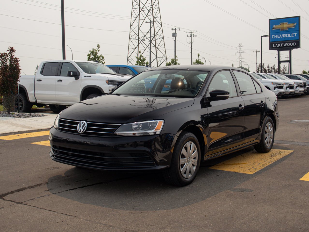 2016 Volkswagen Jetta Sedan 4dr 1.4 TSI Auto Trendline Black Sherwood Park - photo #3