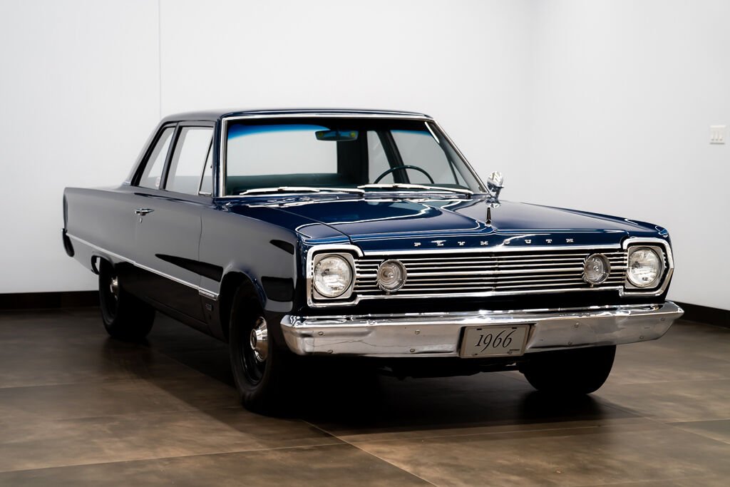 1966 Plymouth Belvedere **PRIX EN USD** Blue Montreal - photo #2