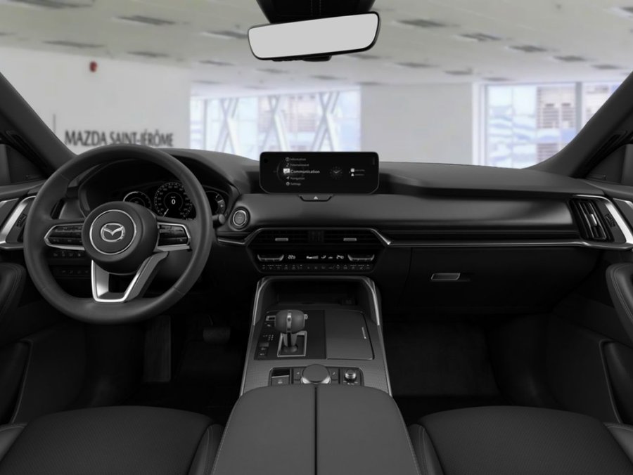 MAZDA CX-70 hybride rechargeable GT TI 2026 Blanc rhodium métallisé