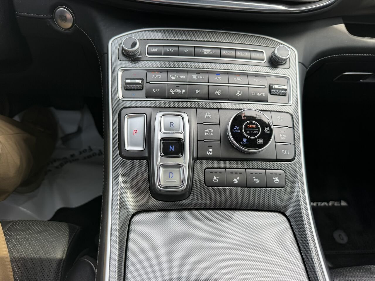 Hyundai Santa Fe HYBRIDE RECHARGEABLE LUXURY AWD 2023 Noir Laval - photo #33
