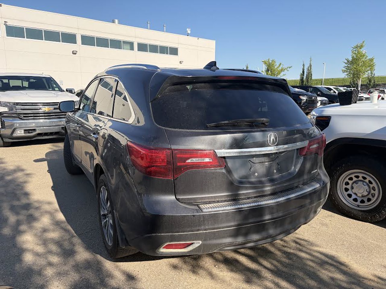 2016 Acura MDX SH-AWD 4dr Nav Pkg Grey Sherwood Park - photo #3