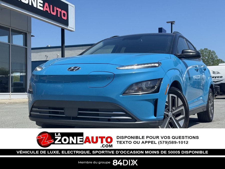 Hyundai Kona EV preferred 2022 2022 Bleu