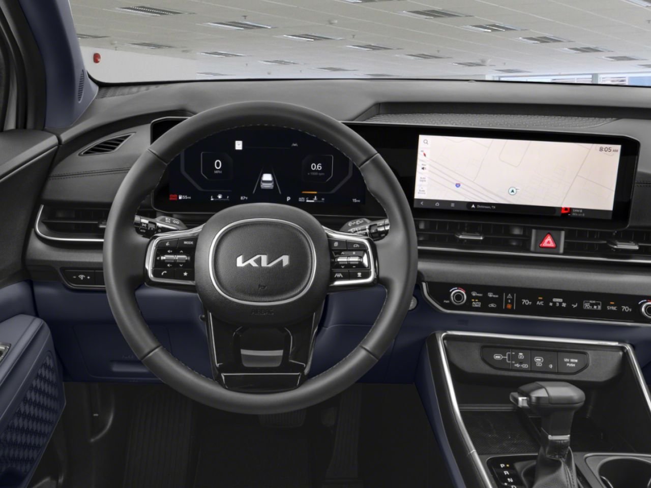 Kia Carnival 2027 Blanc neige nacré Nantes - photo #3