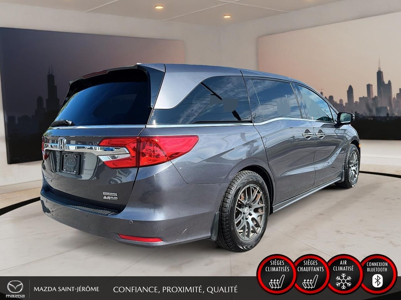 2018 Honda Odyssey Grey Saint-Jérôme - photo #5