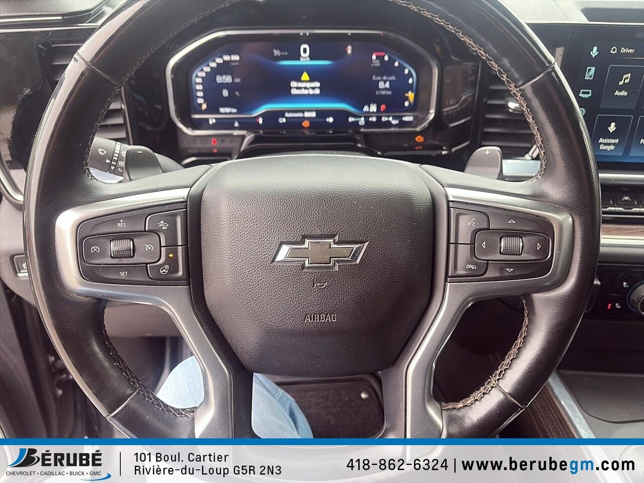 CHEVROLET Silverado 1500 4WD Crew Cab 2024 Noir Rivière-du-Loup - photo #10
