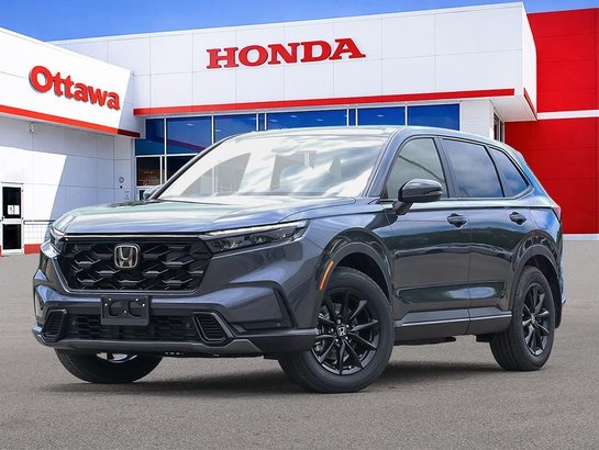 2026 Honda CR-V Hybrid 2026 Bleu rivière Canyon métallisé