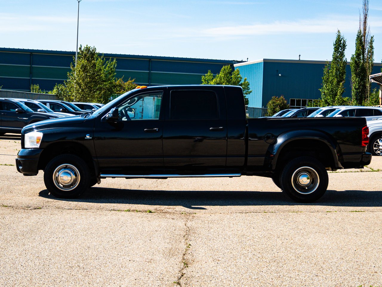 2007 Dodge Ram 3500 4WD Mega Cab 160.5 DRW Laramie Black Sherwood Park - photo #9